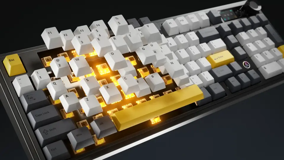 Mechanical Keyboard Ajazz Ak980 | Product Promo