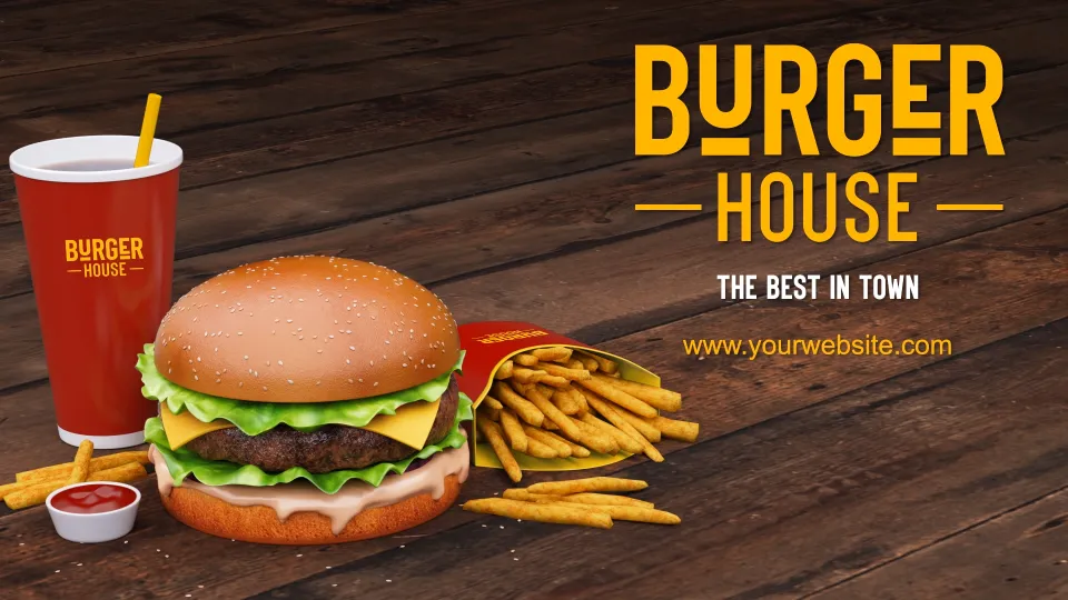 Burger House Logo Reveal