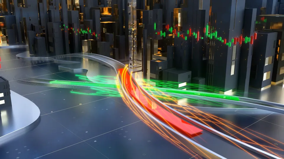 Digital City Logo | Economy Finance Opener