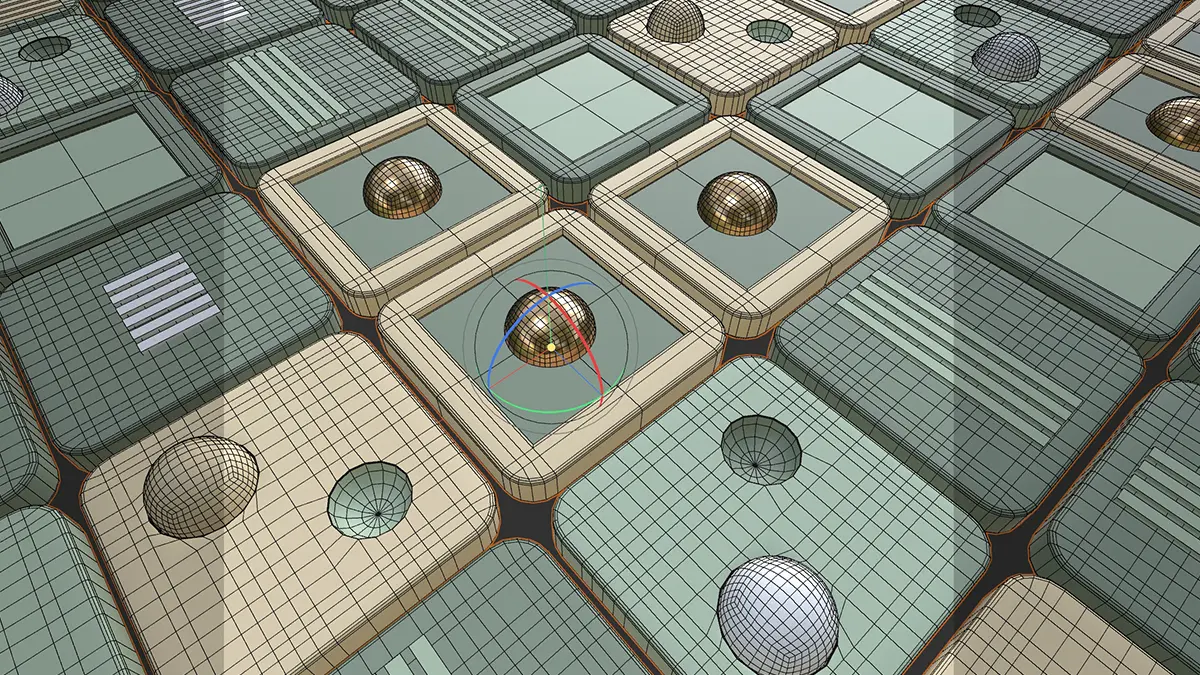 Puzzle | Isometric 3D Loop Animation